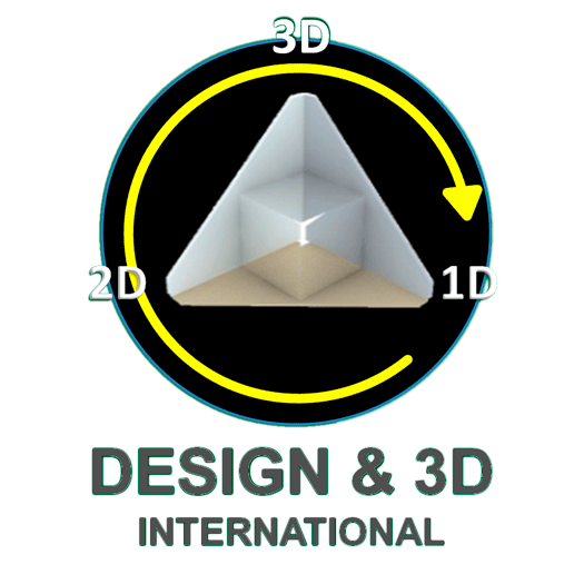 Logo de Design & 3D International